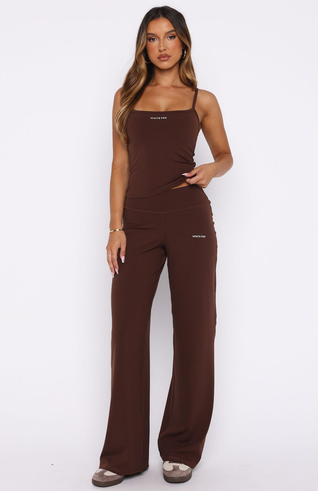 Core Strengths Tank Top Chocolate