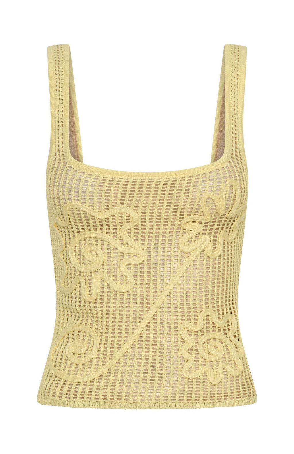 Living Loud Knit Top Lemon
