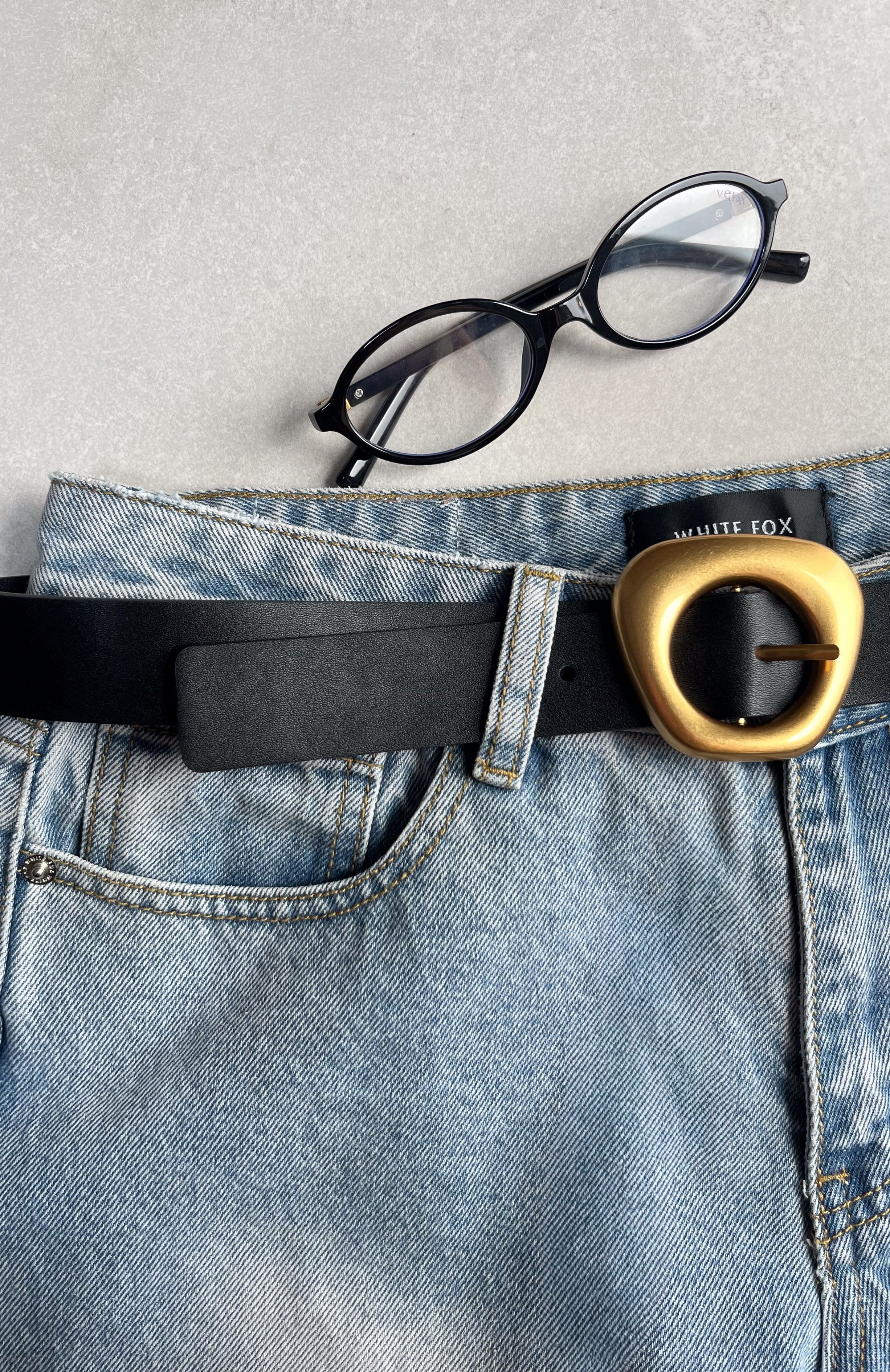 Opal Belt Black/Gold