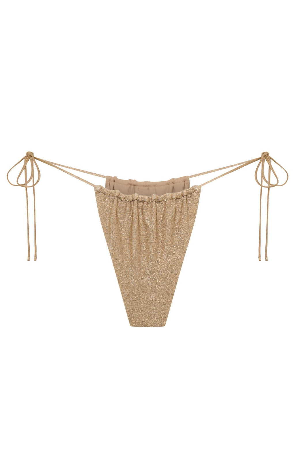 Sorano Bikini Bottoms Gold Shimmer